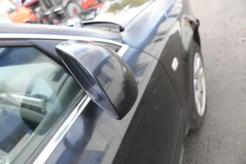 Audi A6 4B Spiegel Außenspiegel rechts elektrisch schwarz LZ9W (161560)