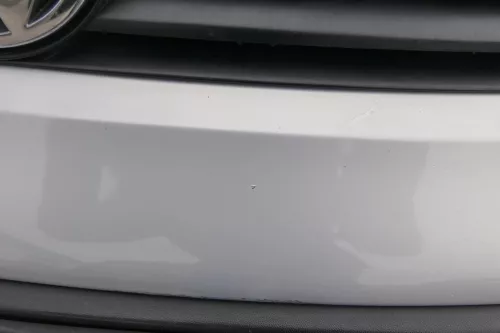 VW Passat 3B Stoßstange vorne Frontstoßstange Stoßfänger silber LB7Z grau Grill (161685)
