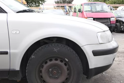 VW Passat 3B Kotflügel vorne rechts silber LB7Z grau (161686)