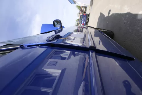 VW Lupo Seat Arosa Tür vorne rechts Beifahrertür blau LW5Z (für elektr.Fenst (161813)