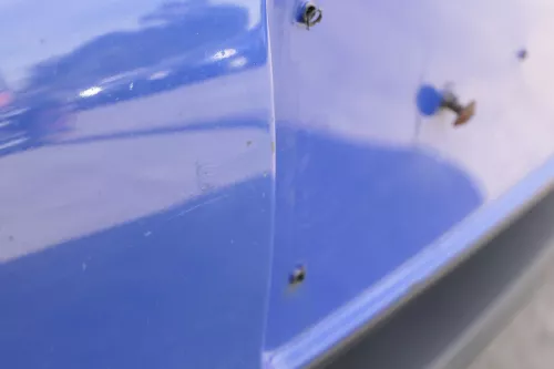 VW Lupo 6x Stoßstange vorne Frontstoßstange Stoßfänger blau LW5Z jazzblue d (161815)