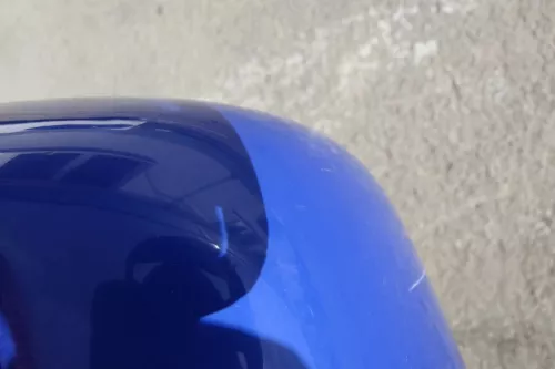 VW Lupo Stoßstange hinten Heckstoßstange Stoßfänger blau LW5Z (161822)