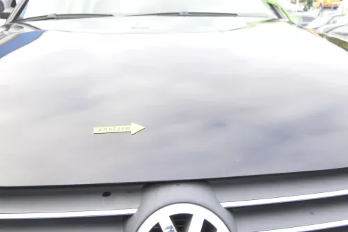 VW Passat 3BG Motorhaube Klappe vorne vorn Haube schwarz LC9Z metallic black mag (162012)