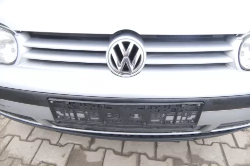 VW Golf 4 1J Stoßstange vorne Stoßfänger vorn silber grsau LA7W Frontstoßstange (162038)