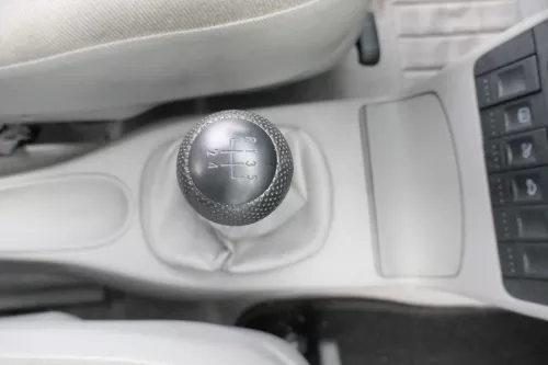 VW Lupo Polo 6N Schaltknauf Schaltsack Schaltung Schaltknüppel grau (162093)