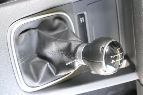 Golf 5 Schaltknauf Schaltsack Schaltung Schaltknüppel Leder 5-Gang 1K0711113BG (162109)