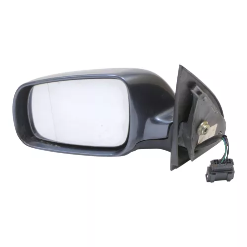 Skoda Fabia 6Y elektrisch Spiegel Außenspiegel links mit Glas grau LF7V (162151)