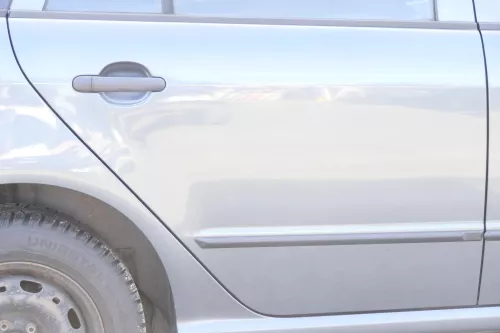 Skoda Fabia 6Y Combi Variant Kombi Tür hinten rechts grau LF7V ohneAnbauteile (162155)