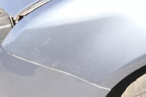 Skoda Fabia 6Y Kotflügel vorne links grau LF7V auch Kombi (162159)