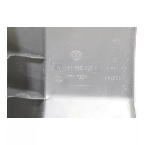 Skoda Fabia 6Y Mittelkonsole Verkleidung um Radio schwarz 6Y1858089A 47H (162162)