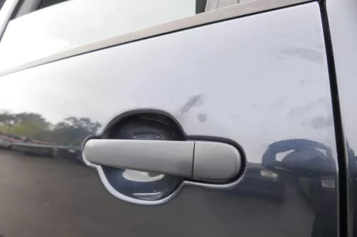 Audi A2 8Z Tür mit Türblatt hinten links blau LZ5Q kobaltblau - ohne Anbauteile (162187)