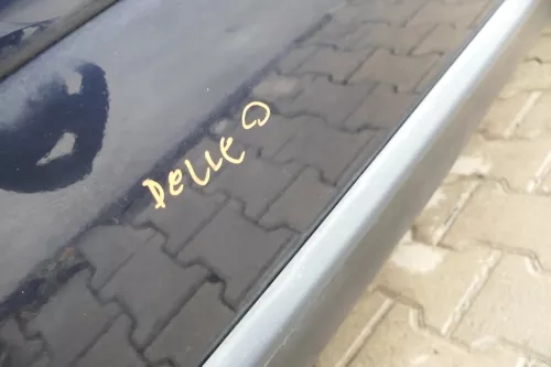 Audi A2 8Z Tür nu das Türblatt vorne links blau LZ5Q kobalt - ohne Anbauteile (162188)