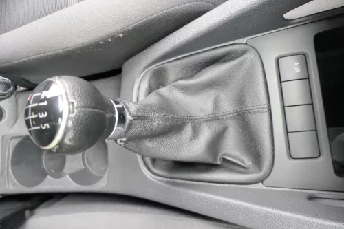 Golf 5 Schaltknauf Schaltsack Schaltung Schaltknüppel Leder 6-Gang 1K0711113BH (162237)