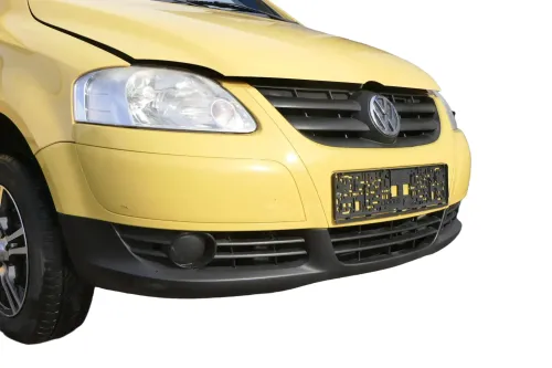 VW Fox 5Z Stoßstange vorne Stoßfänger gelb LY1C mit Grill (162304)