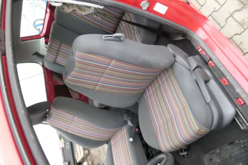 VW Fox Sitz Fahrersitz vorne links OHNEAirbag höhenverstellbar  v (162341)