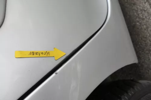 VW Golf 5 V 1K Tür nur Türblatt hinten rechts 4/5-Türer grau silber LA7W reflexs (162374)