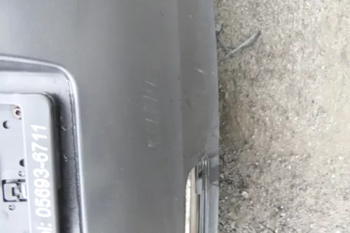 VW Golf 5 1K Limousine Stoßstange hinten Heckstoßstange silber LA7W (162378)