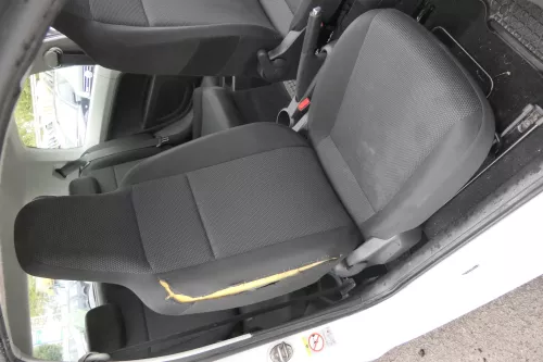 VW Up Mii Citigo Sitz Beifahrersitz vorne rechts schwarz dunkelgrau Airbag-offen (162478)
