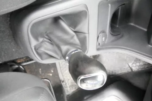 Skoda Citigo Schaltknauf Schaltsack Schaltung Schaltknüppel Leder 5-Gang Leder  (162484)