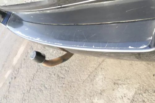 VW Passat 3B 3B5 Kombi Stoßstange hinten Heckstoßstange Stoßfänger schwarz LC9Z (162644)