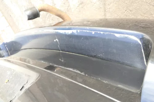VW Passat 3B 3B5 Kombi Stoßstange hinten Heckstoßstange Stoßfänger schwarz LC9Z (162644)
