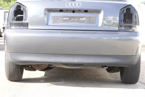 Audi A3 8L Stoßstange Heckstoßstange hinten grau (evtl. LY7K ?) (162760)