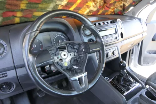 VW Amarok 2H Lenkrad 2-Speichen 2H0419091E E74