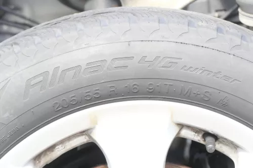 Audi A4 8E A6 4B Alufelgen 205/55 R16 91H Winterreifen Reifen wechseln KBA 46312 (162983)
