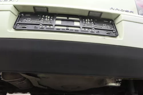 Seat Arosa 6H Stoßstange hinten gelb grün Facelift Heckstoßstange (evtl. LS6G ) (163284)