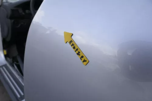 VW Passat 3B 3BG Kombi Variant Tür hinten links silber LA7W reflexsilber  (163299)