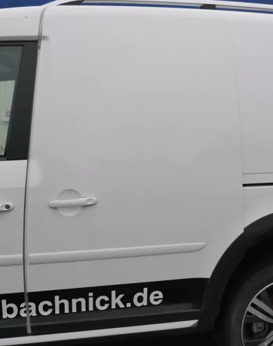 VW Caddy 2k SA Tür hinten links weiß LB9A Schiebetür (163319)