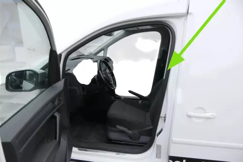 VW Caddy 2K SA Türdichtung Dichtung Tür vorne links Fahrertür innen