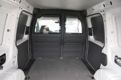 VW Caddy 2k Teppich Innenraumteppich Innen hinten Boden Bodenbelag grau (163370)
