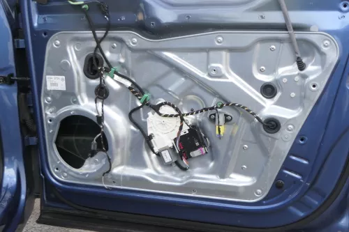VW Tiguan 5N elektrischer Fensterheber vorne rechts Fensterhebermodul Modul (163476)