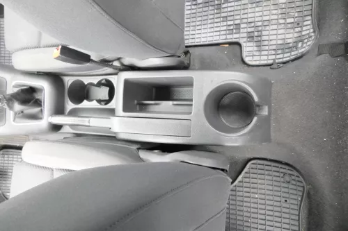 VW Golf 5 1K Handbremse Feststellbremse Handbremshebel Leder Nähte anthrazit (163515)