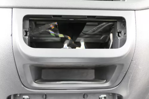 VW Golf 5M Plus Rahmen Blende Abdeckung Lüftung um Klimabedienteil Heizung