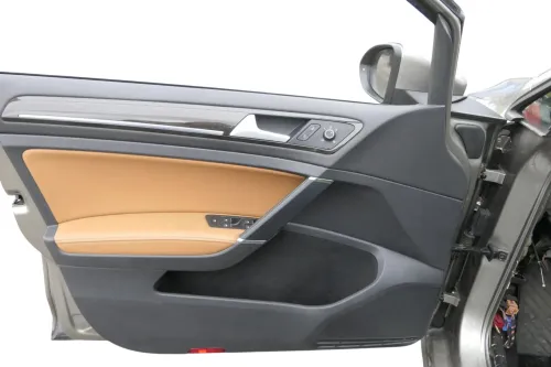 VW Golf 7 5G Limousine Türverkleidung Tür vorn hinten 4/5-Türer Leder braun (163678)