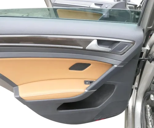 VW Golf 7 5G Limousine Türverkleidung Tür vorn hinten 4/5-Türer Leder braun (163678)
