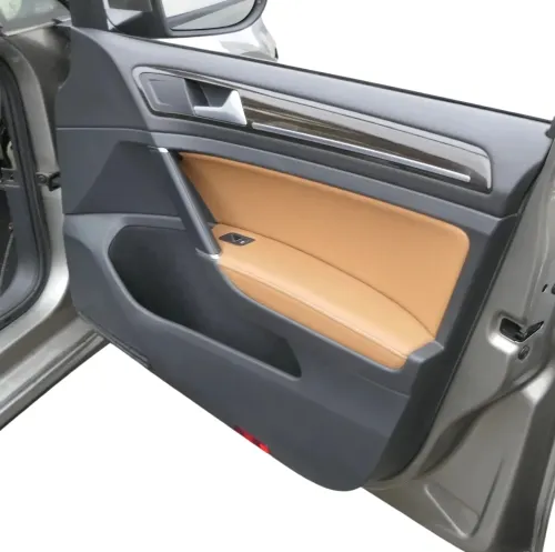 VW Golf 7 5G Limousine Türverkleidung Tür vorn hinten 4/5-Türer Leder braun (163678)