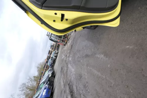 VW Polo 9N 9N3 Tür hinten links 4/5-Türer gelb LD1B - ohne Anbauteile (163797)