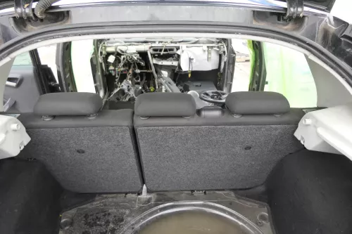 Seat Ibiza 6J Rückbank Rücksitzbank Sitz Sitzbank 3-Punkt Sitze -ohne Kopfstütze (163844)