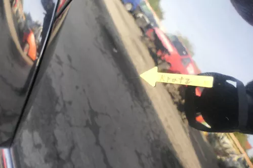 VW New Beetle 1C 9C Tür vorne links Fahrertür schwarz L041 - OHNE Anbauteile (163949)