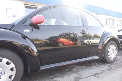 VW New Beetle 1C 9C Tür vorne links Fahrertür schwarz L041 - OHNE Anbauteile (163949)