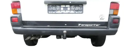 VW T4 Caravelle Multivan Stoßstange Heckstoßstange hinten 701807417 schwarz 1640
