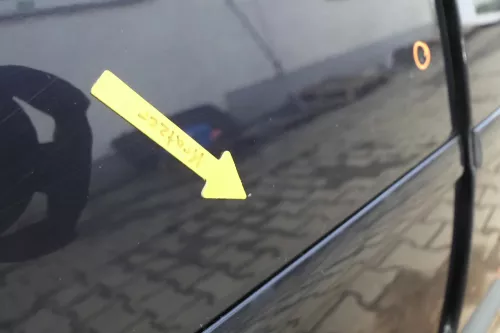 Audi A6 4B C5 Tür Türblatt hinten rechts blau LZ5L (164111)