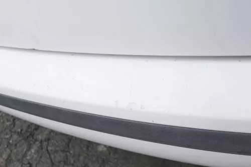Skoda Fabia 6Y Kombi Combi Stoßstange hinten Heckstoßstange weiß LF9E (164162)