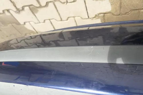 Skoda Fabia 6Y Schrägheck Stoßstange hinten Heckstoßstange blau LF5U (164193)