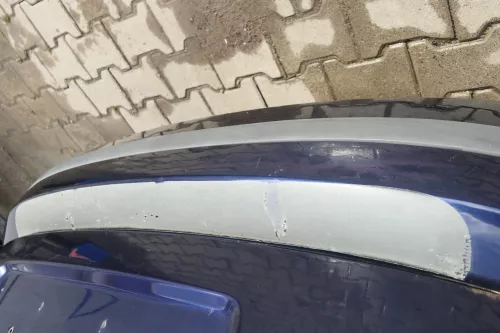 Skoda Fabia 6Y Schrägheck Stoßstange hinten Heckstoßstange blau LF5U (164193)