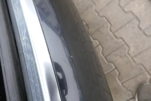 Audi A4 8E B6 Kombi Avant Stoßstange hinten mit Spoiler schwarz LZ9W (164236)