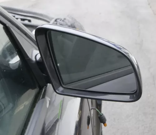 Audi A4 B6 B7 8E Spiegel Außenspiegel rechts elektrisch verstellbar Schwarz LZ9W